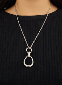 Fantina Pendant in 18K White Gold & Diamond