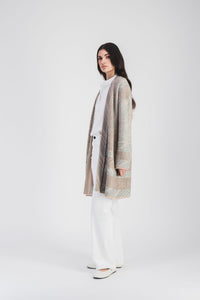 Manteau kimono - Beige Clair
