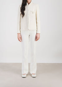 Officer’s collar jacket - Off-white