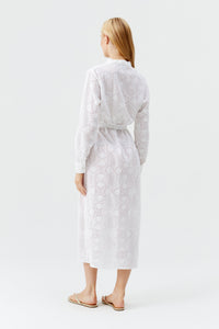 Robe ample Luann - White