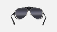 Lunettes de soleil Arctic 01 - Matte Black & Blue Mirror