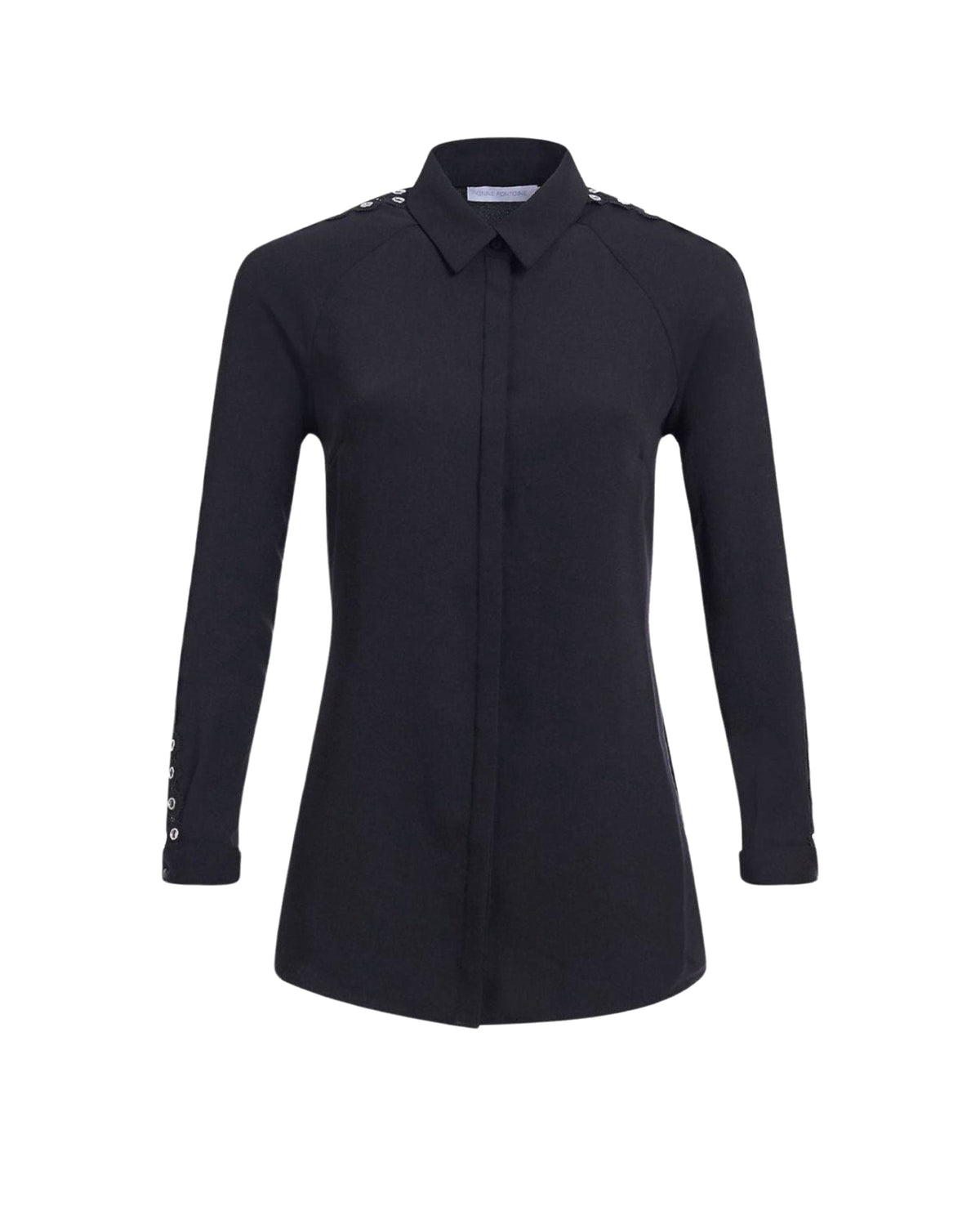 Chemise Lutine en dentelle - Black