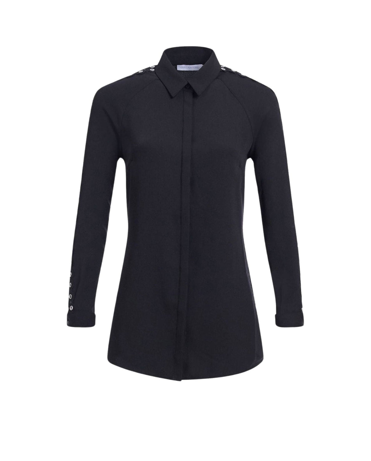 Chemise Lutine en dentelle - Black