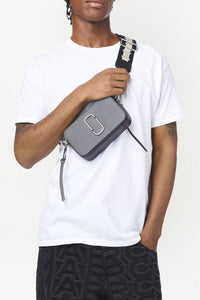 Sac à bandoulière Snapshot en cuir - Wolf Grey