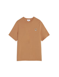 Fox head patch T-shirt - Saddle