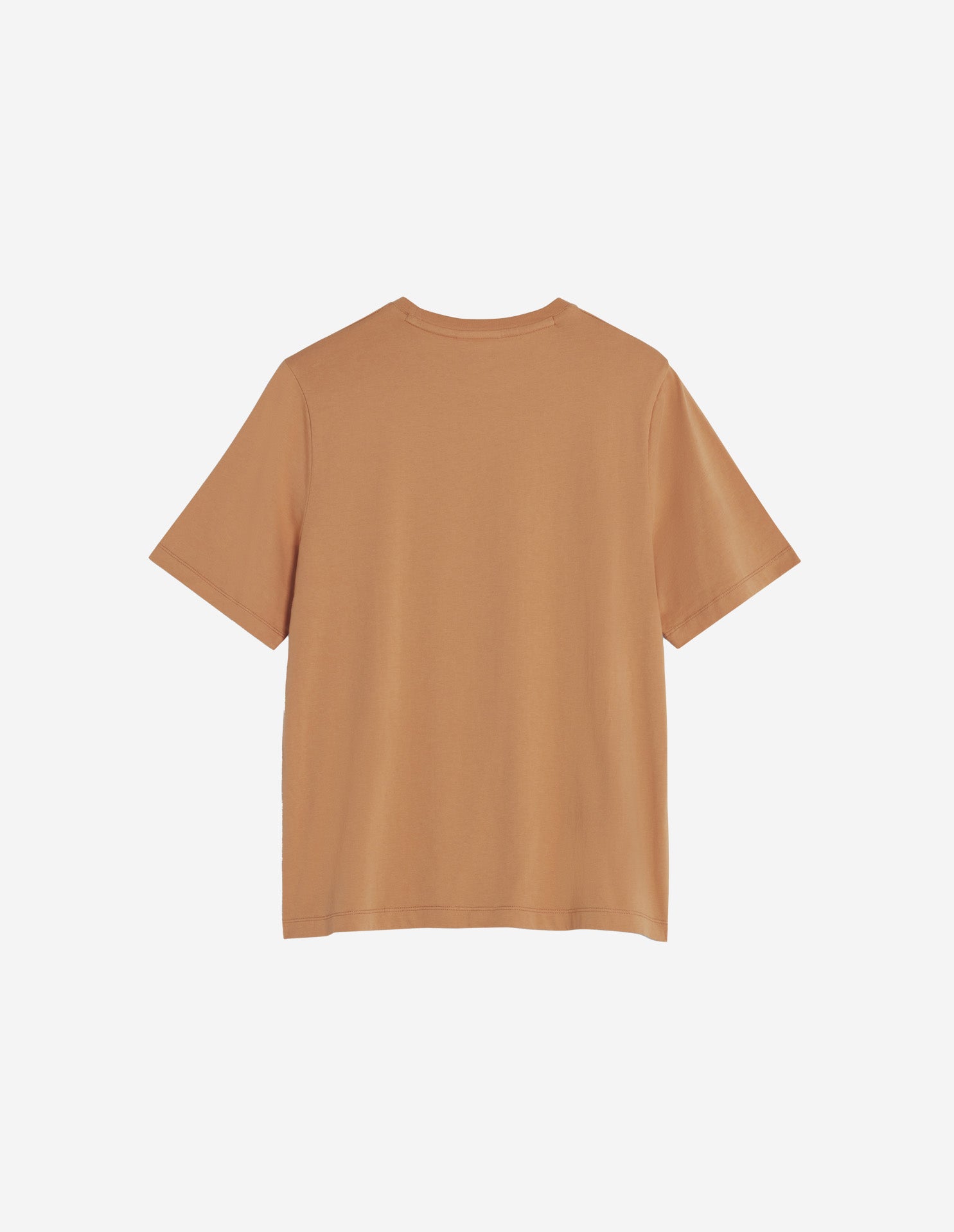 Fox head patch T-shirt - Saddle
