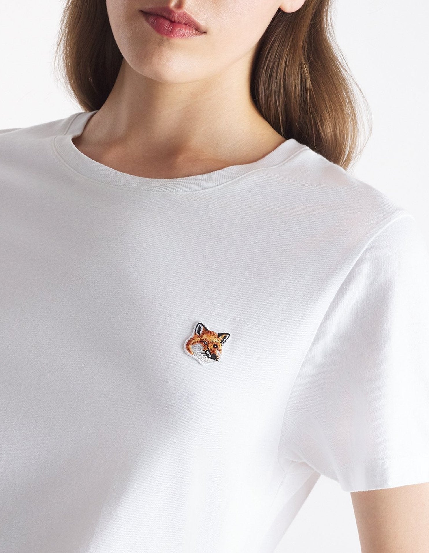 T-shirt with crest - White