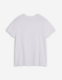 T-shirt with crest - White