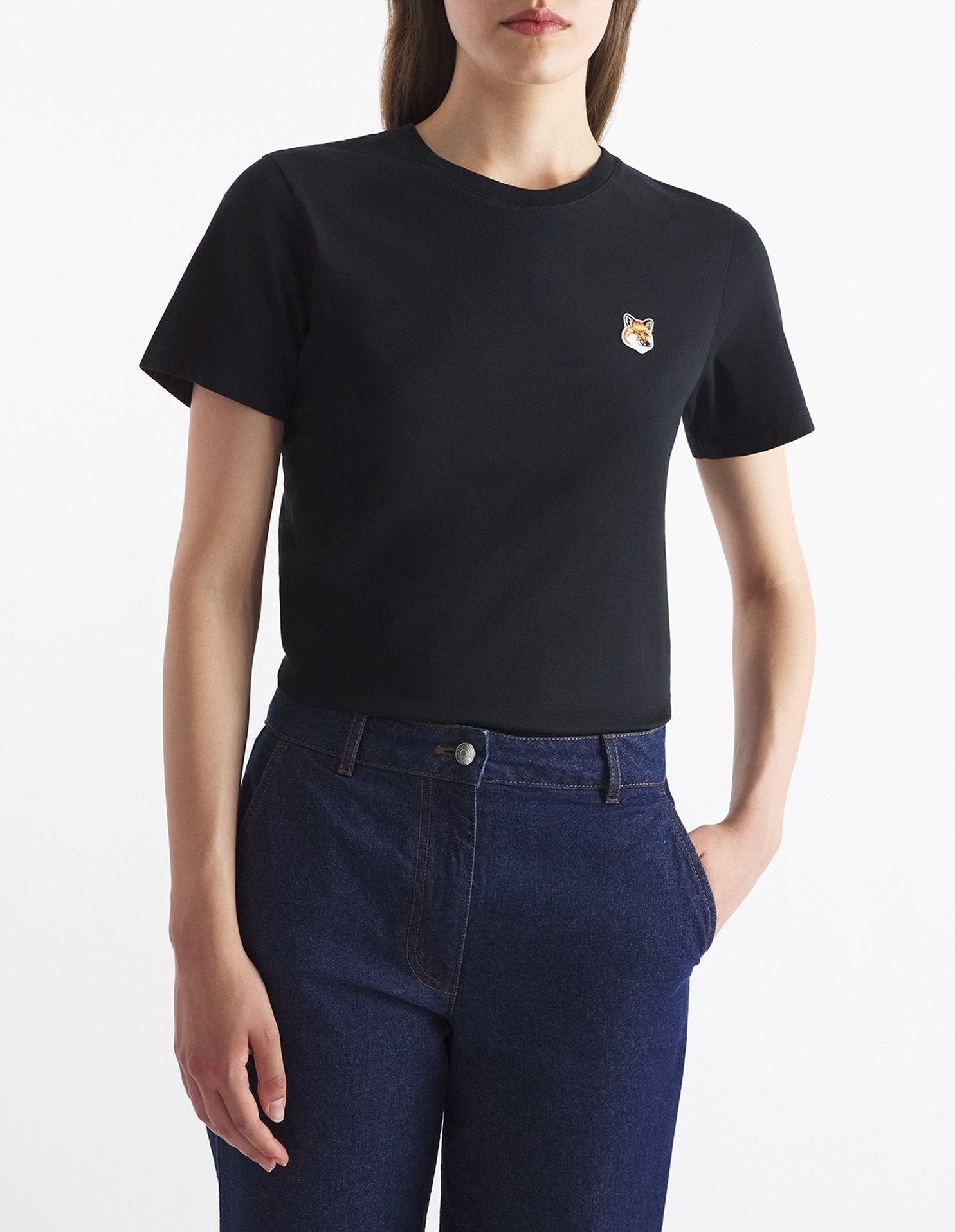 T-shirt avec écusson - Black