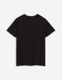 T-shirt with patch - Black