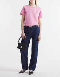 T-shirt avec écusson - Fae Pink