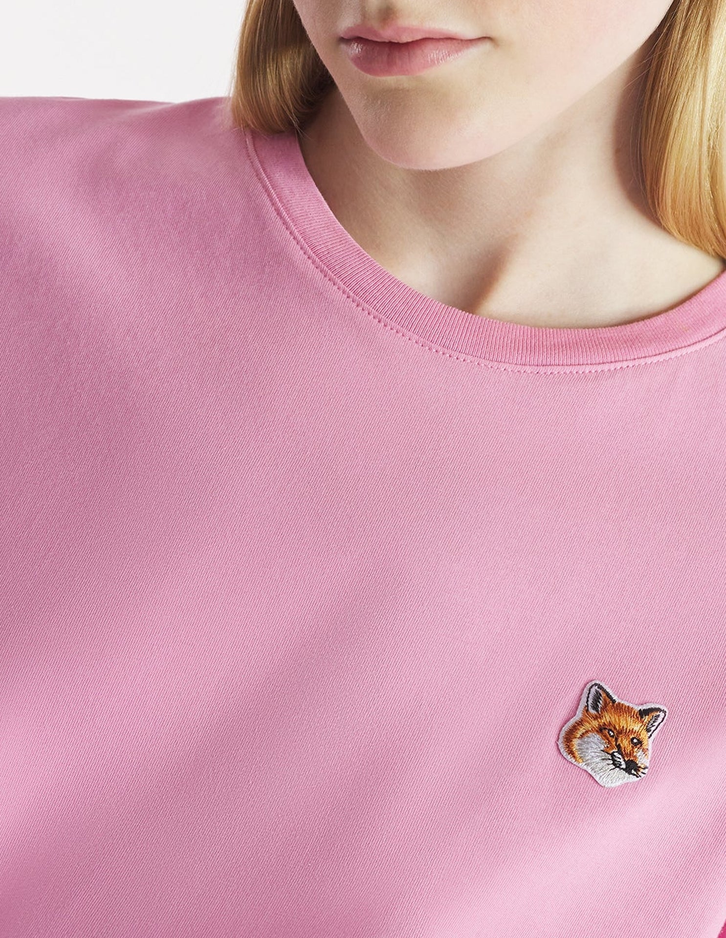 T-shirt avec écusson - Fae Pink