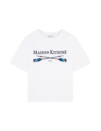 T-shirt coupe large avec impression - White
