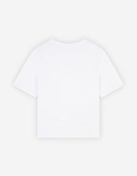 T-shirt coupe large avec impression - White