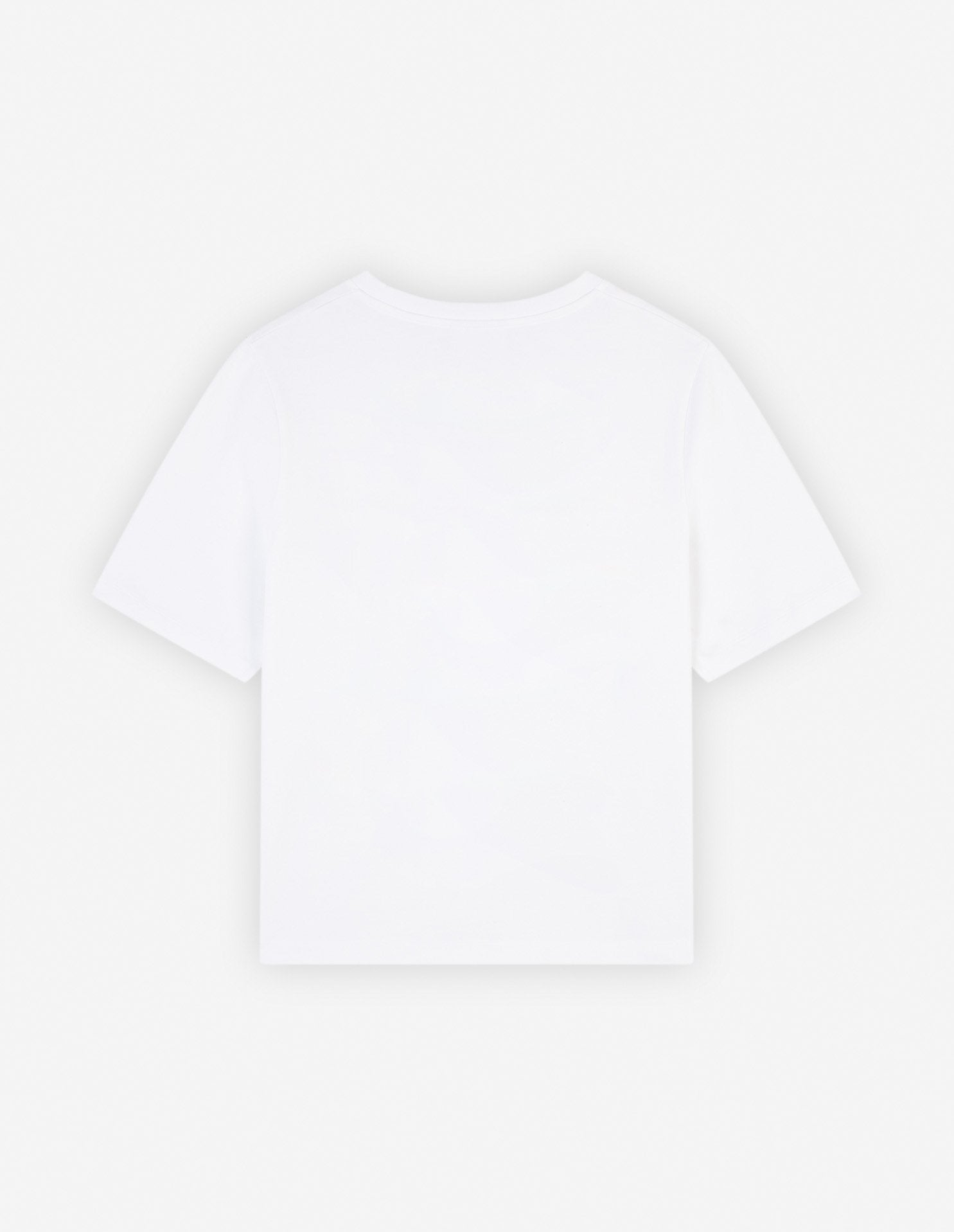 T-shirt coupe large avec impression - White