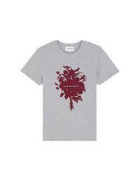 T-shirt avec impression - Light Grey Melange