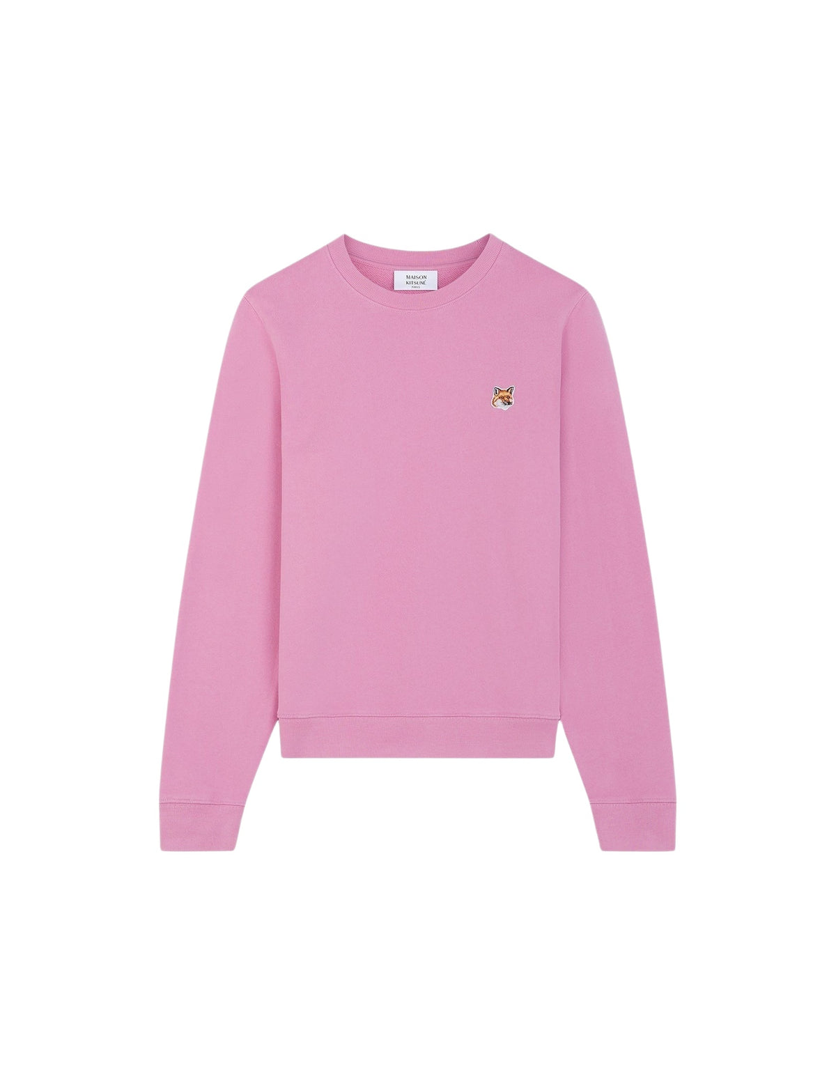 Pull à col rond Fox Head - Fae Pink