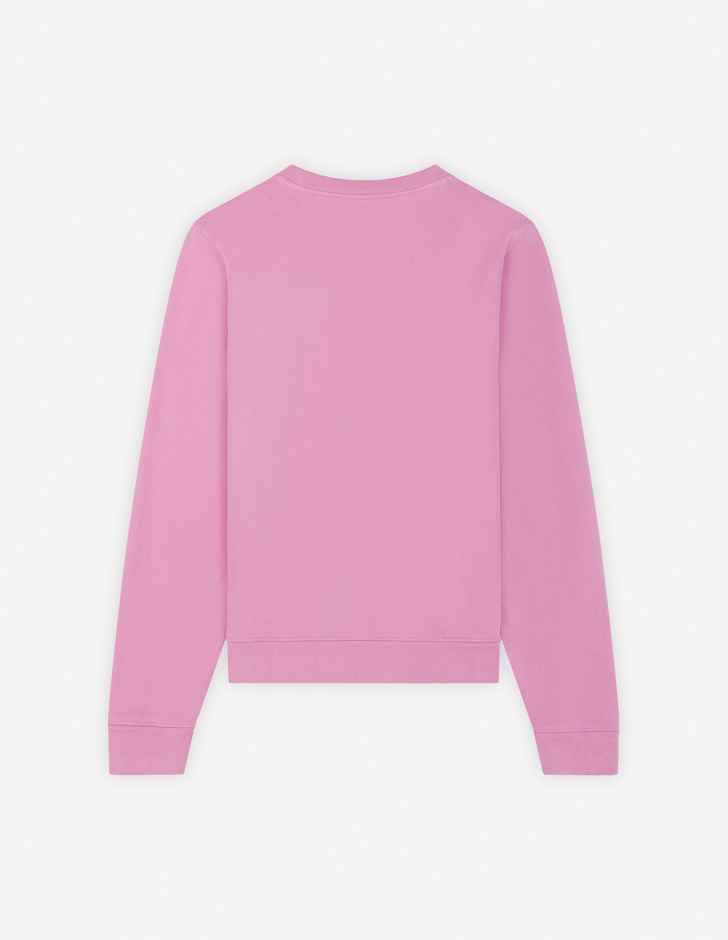 Sweatshirt à col rond avec écusson brodé - Fae Pink