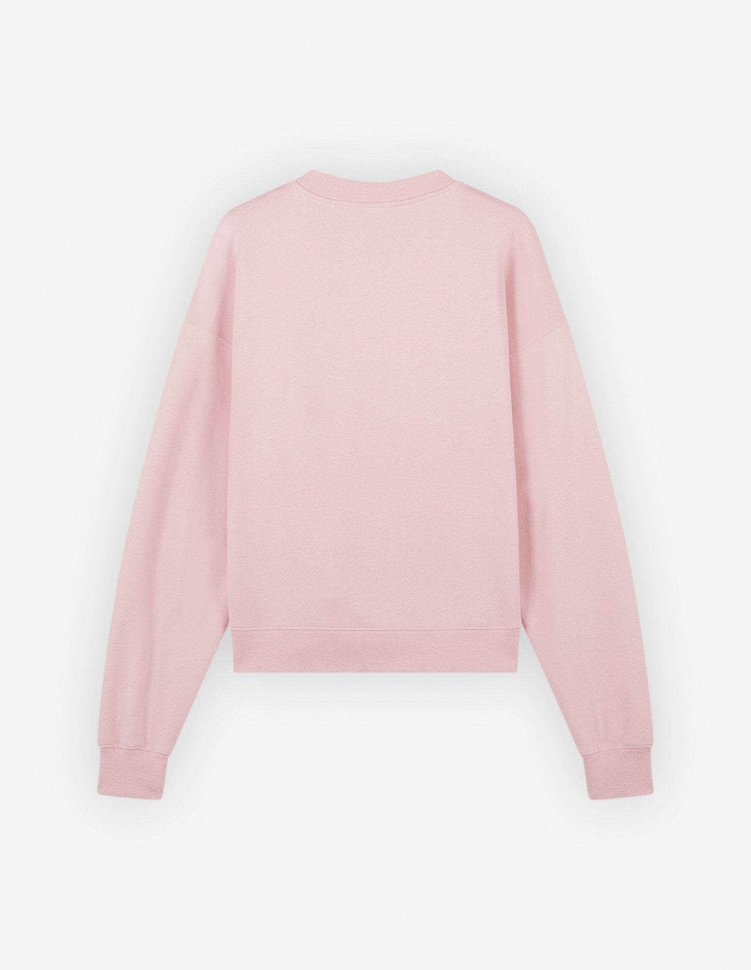 Sweatshirt avec inscription ornée de fleurs - Pale Pink