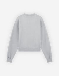 Sweatshirt à manches longues avec impression  - Light Grey Melange