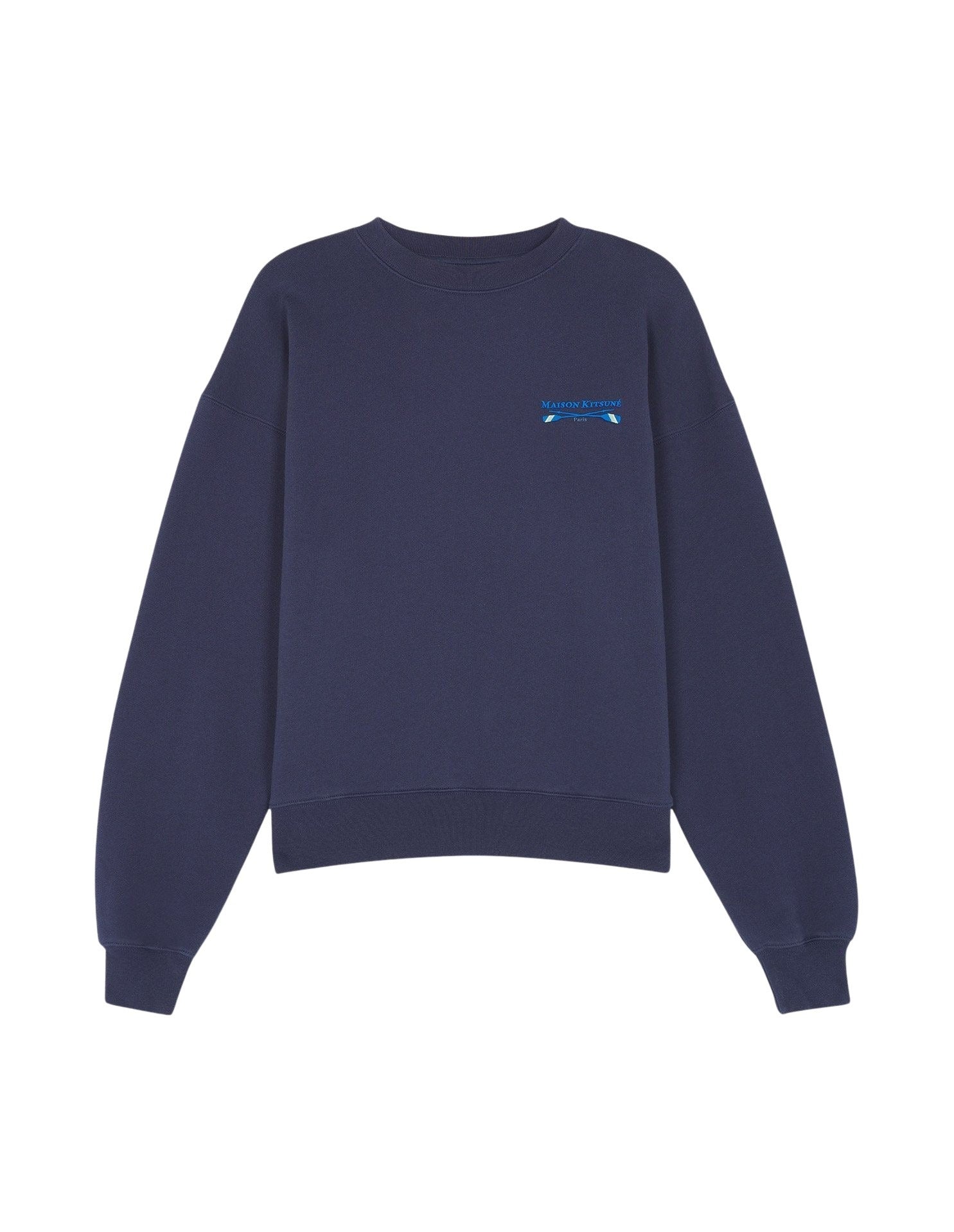 Sweatshirt à manches longues avec impression  - Ink Blue
