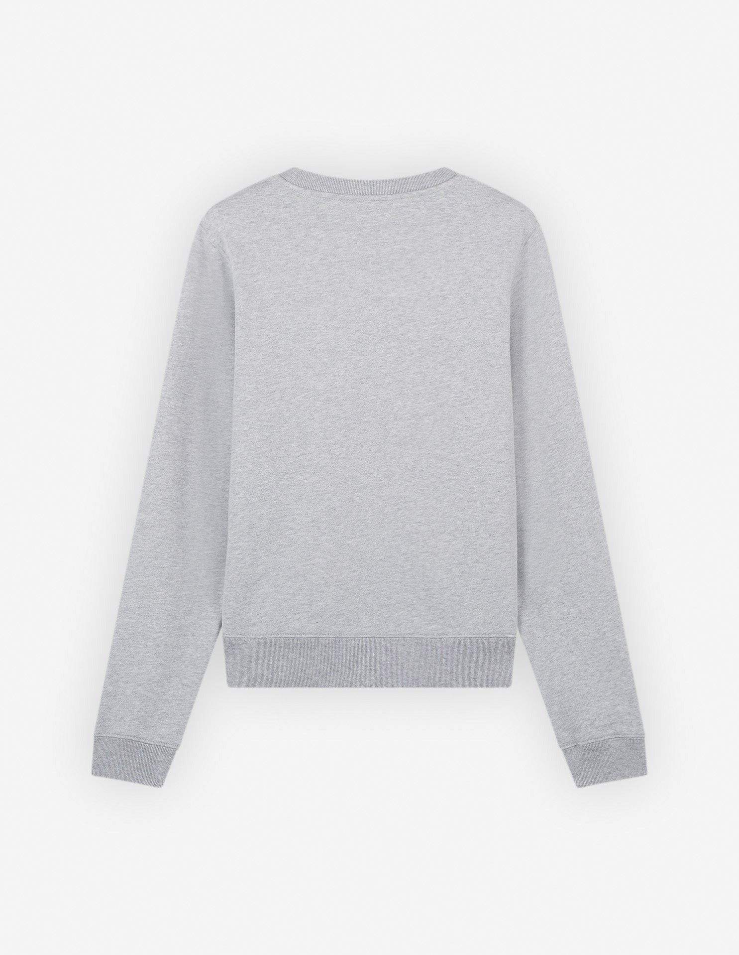 Sweatshirt with lettering and crest - Light Grey Melange