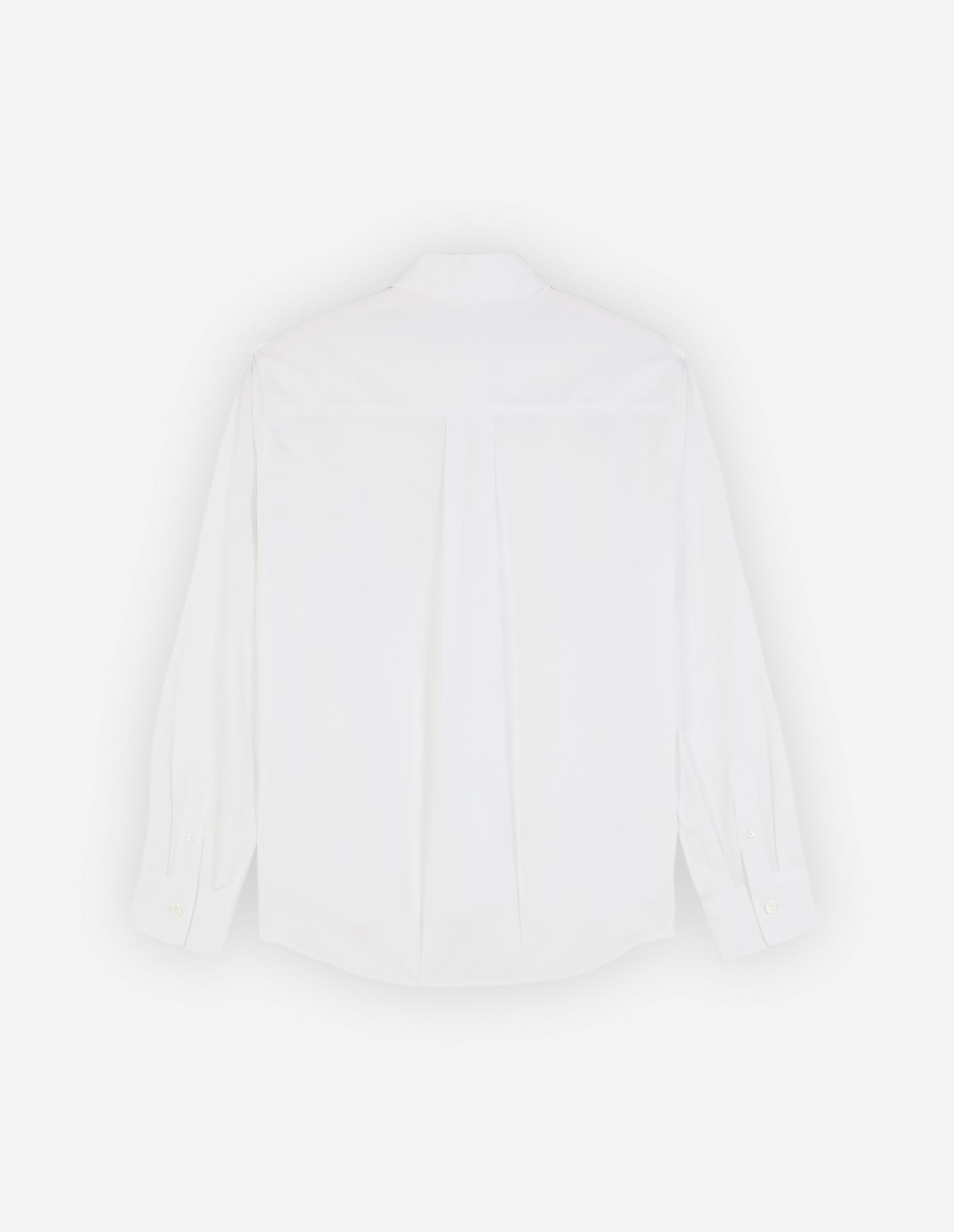 Printed casual shirt - White