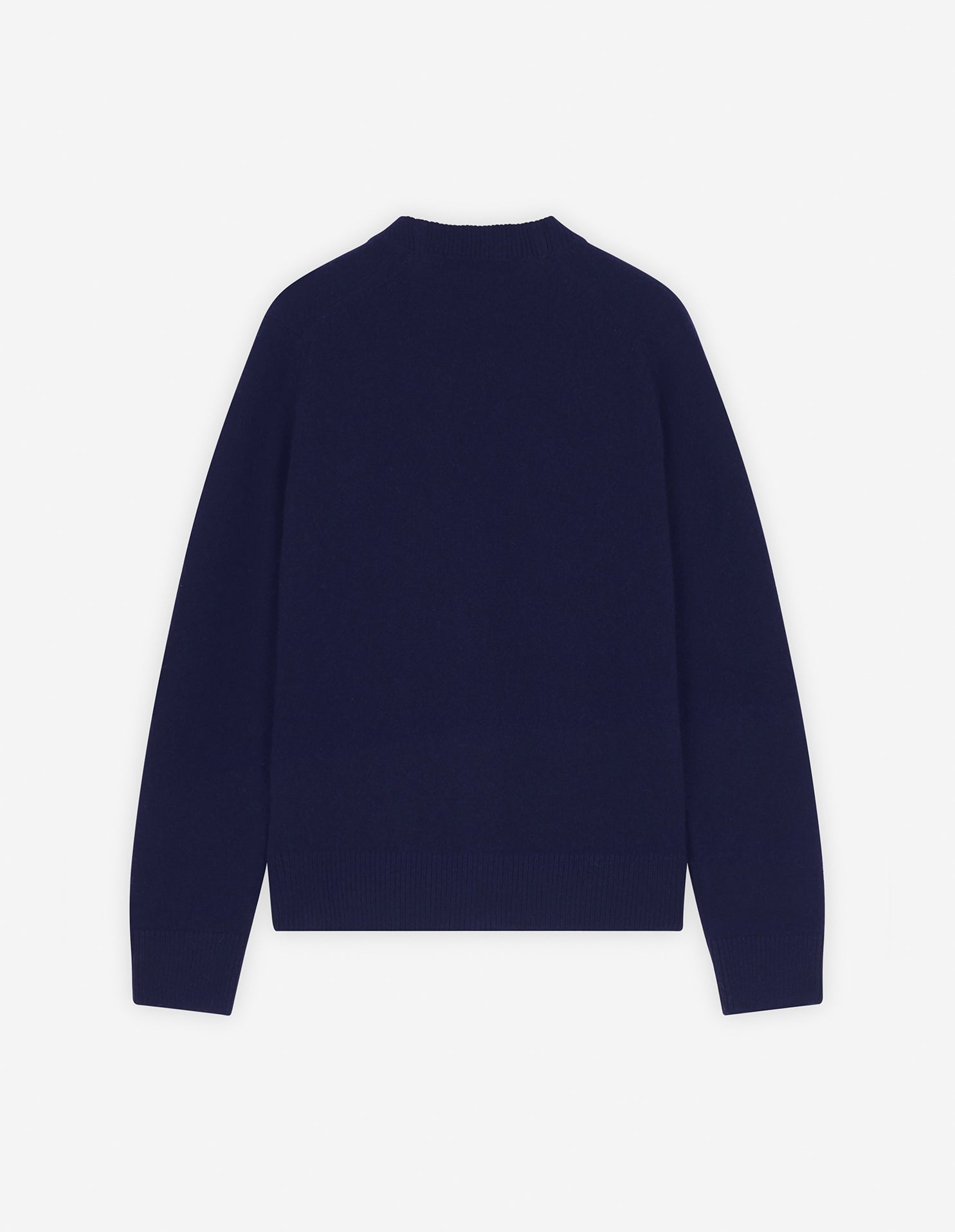 Cardigan Baby Fox à manches longues en laine - Navy
