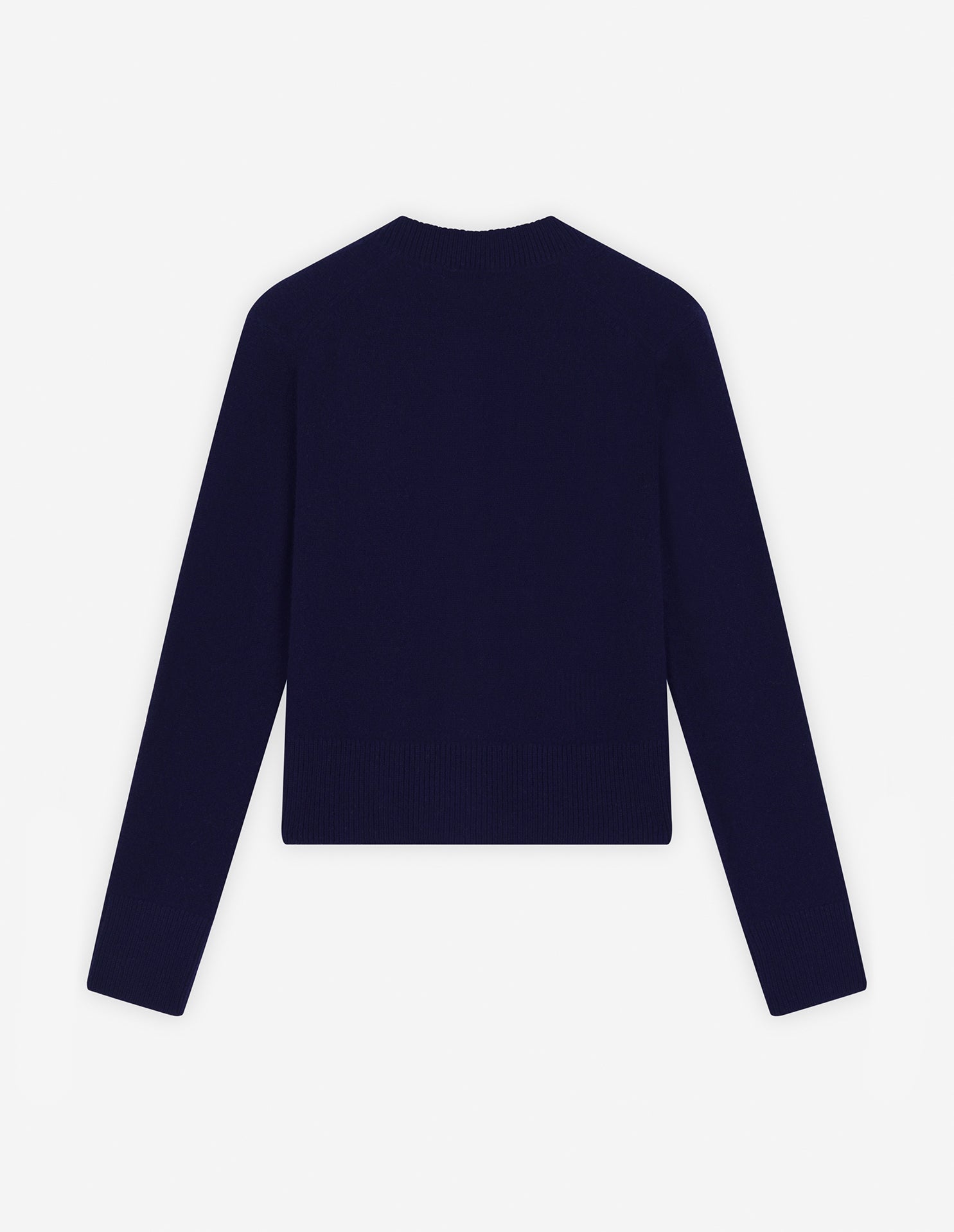 Cardigan Baby Fox à manches longues en laine - Navy