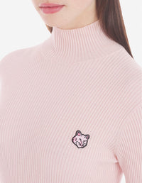 Pull à col roulé en laine - Pale Pink