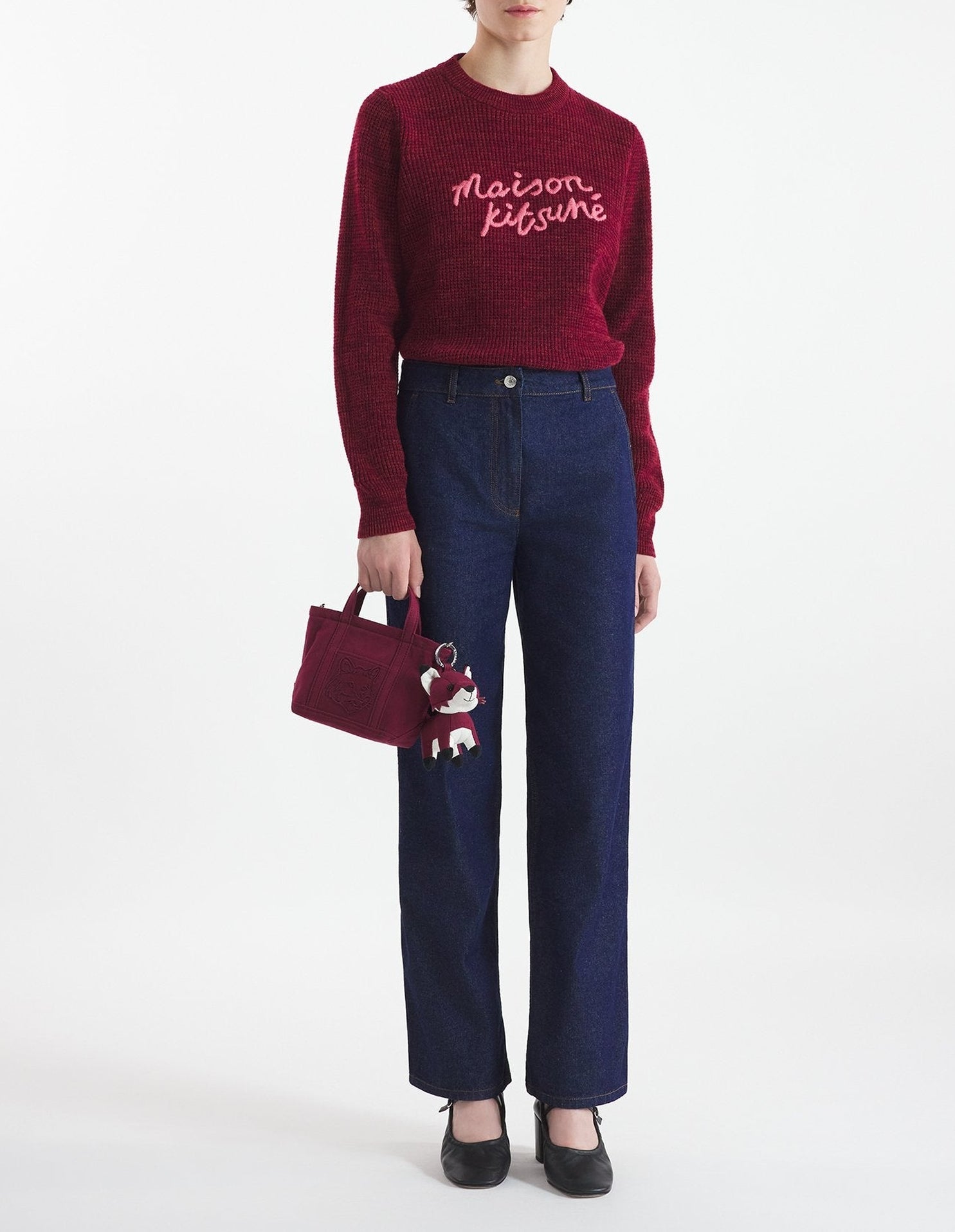 Pull à manches longues avec broderie en laine - Redwood & Sierra