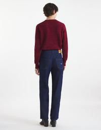 Pull à manches longues avec broderie en laine - Redwood & Sierra
