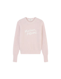 Pull à manches longues en laine - Pale pink