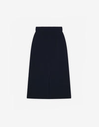 Jupe Bold Fox Head midi Bold Fox en laine et cachemire - Ink Blue