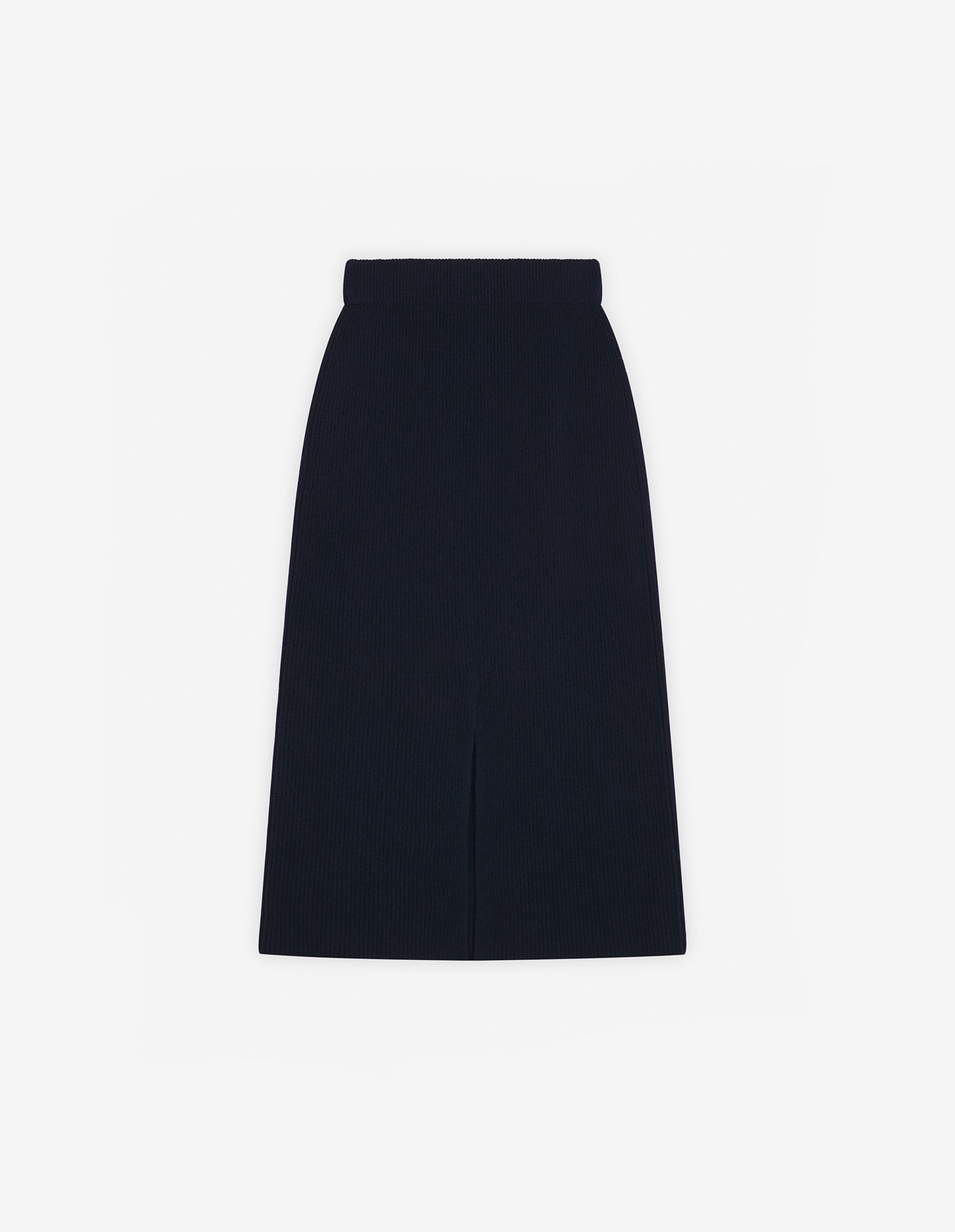 Jupe Bold Fox Head midi Bold Fox en laine et cachemire - Ink Blue
