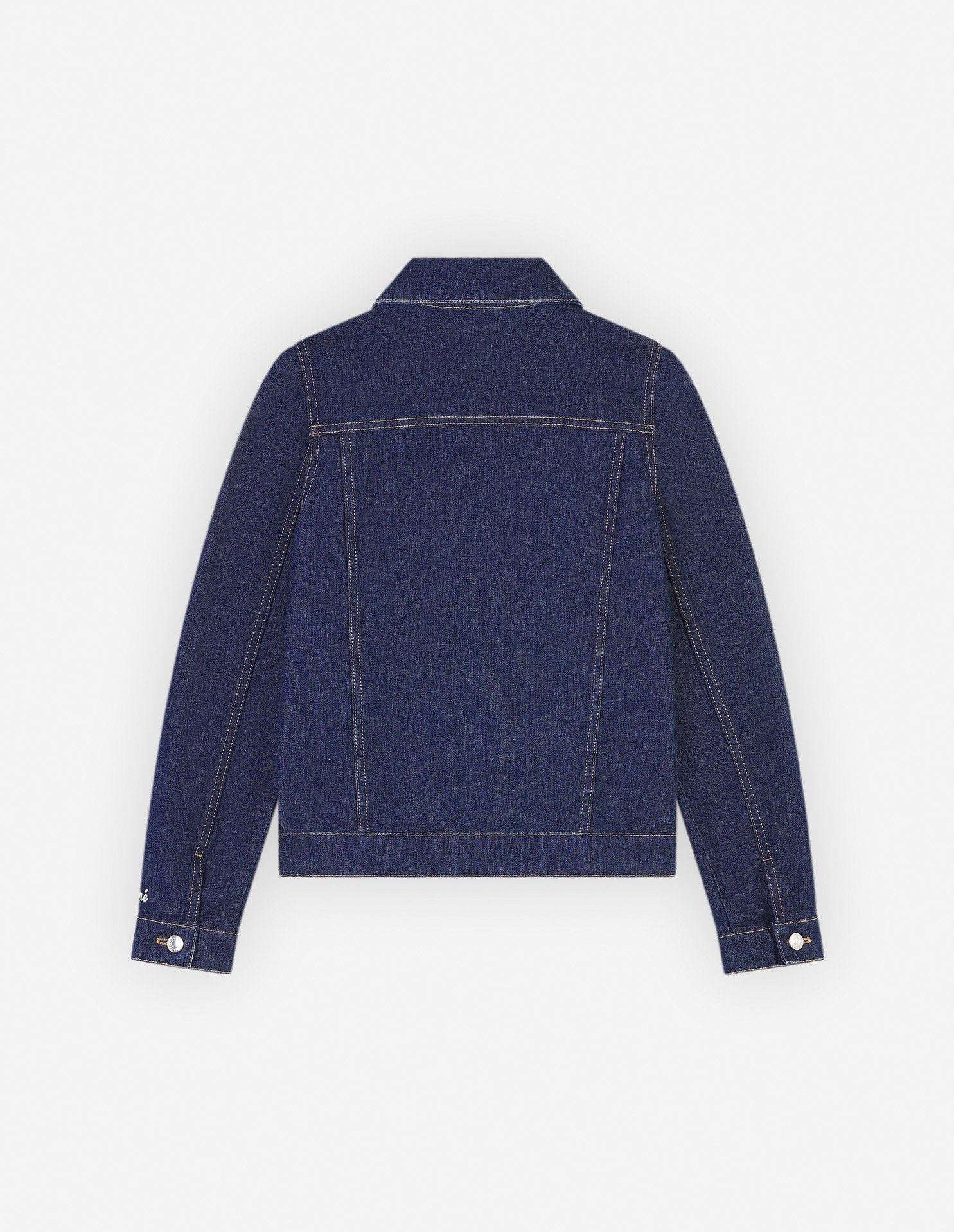 Veste à poches en denim - Washed Indigo