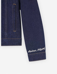 Veste à poches en denim - Washed Indigo