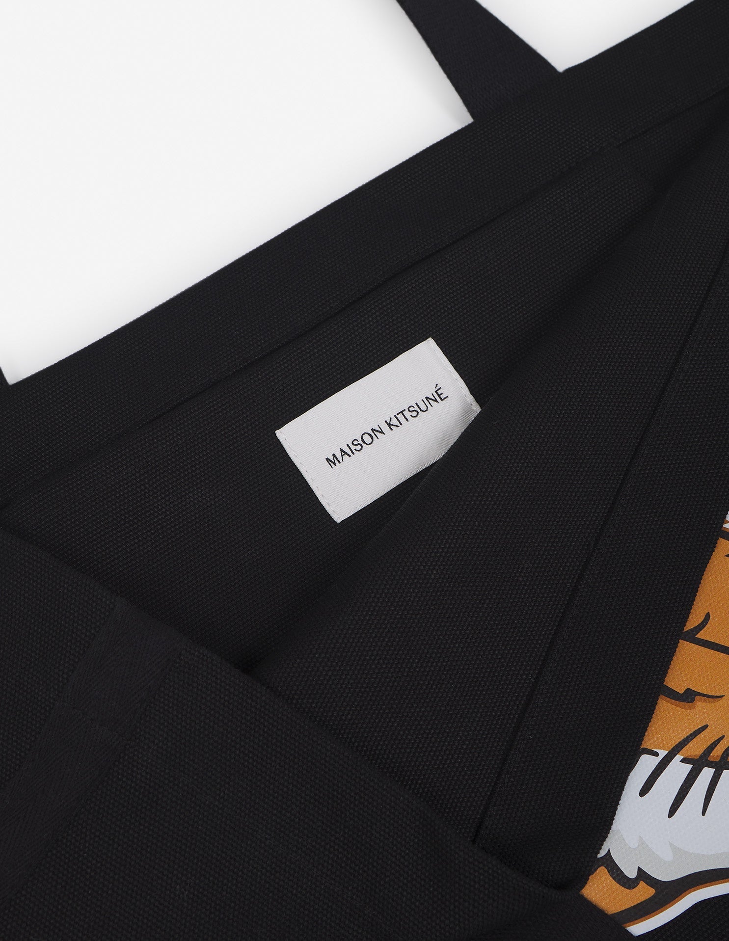 Fox Head shopping bag - Black