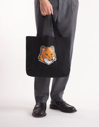 Fox Head shopping bag - Black