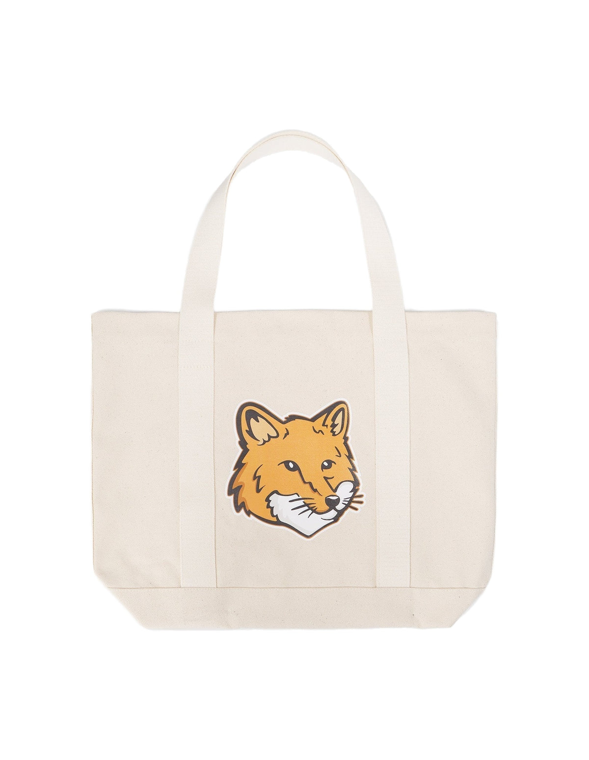 Sac cabas Fox Head - Ecru