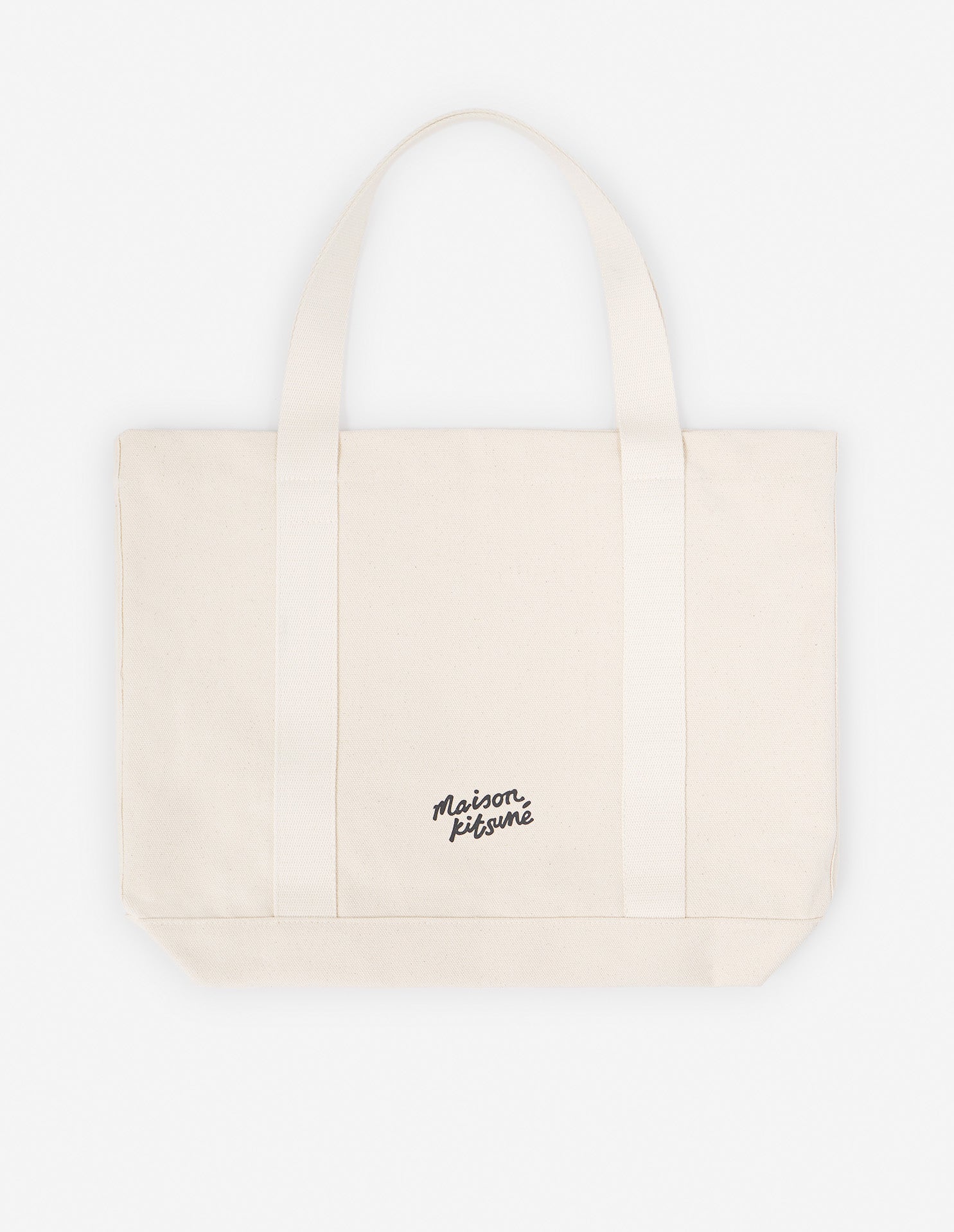 Fox Head shopping bag - Ecru