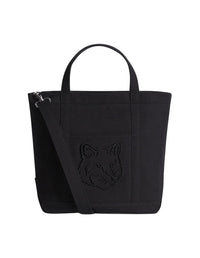 Petit sac cabas Fox head - Black