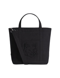Mini sac cabas Fox Head - Black