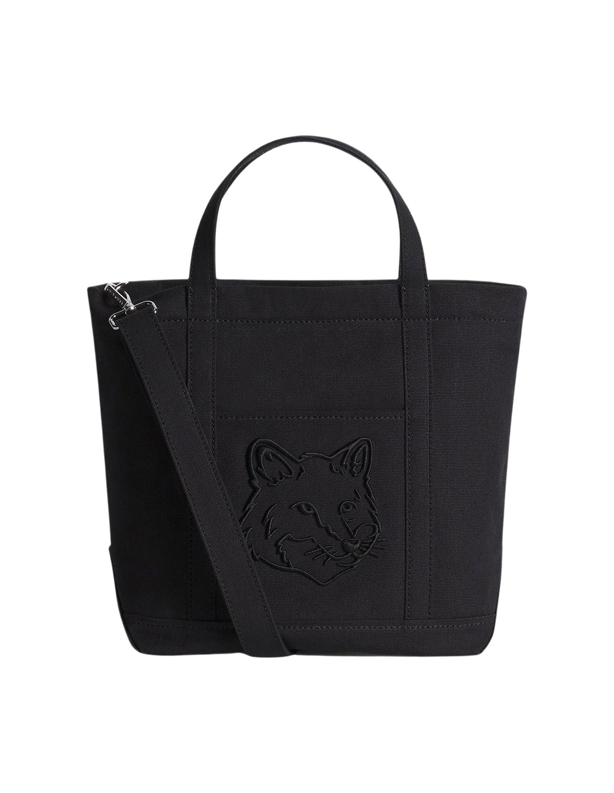 Mini sac cabas Fox Head - Black