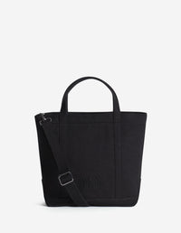 Fox head small shopping bag - Black