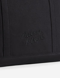 Fox head small shopping bag - Black