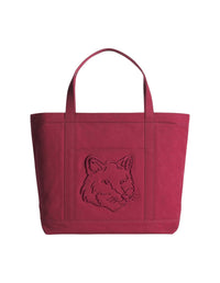 Grand sac cabas Fox Head - Red Brown