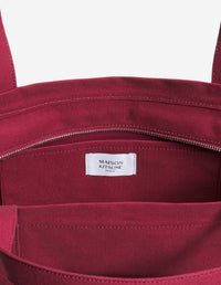 Grand sac cabas Fox head - Red Brown