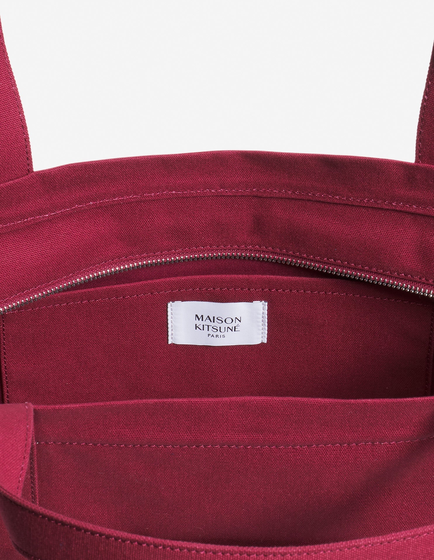 Grand sac cabas Fox head - Red Brown