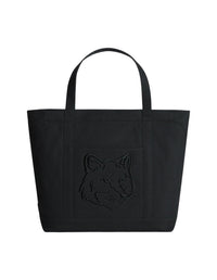 Grand sac cabas Fox Head - Black